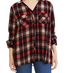 Light Weight Button Up Flannel